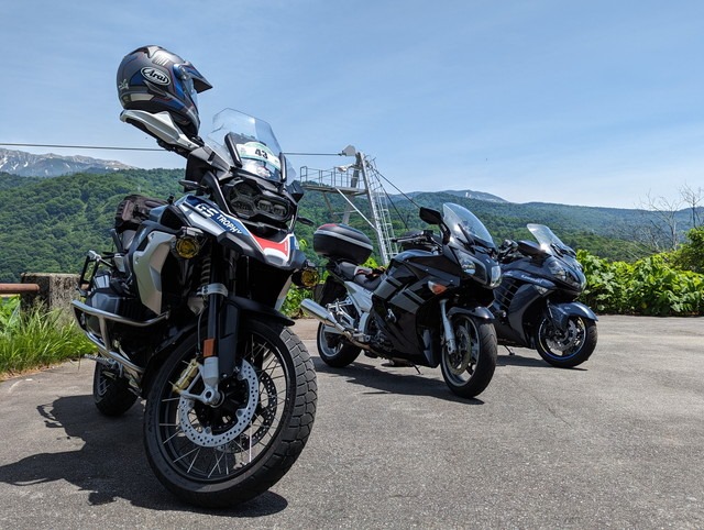 2023/06/18 R1250GS チームツーリング to 有峰湖